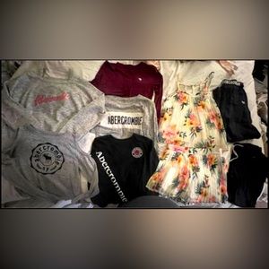 Abercrombie 9 pc girls bundle